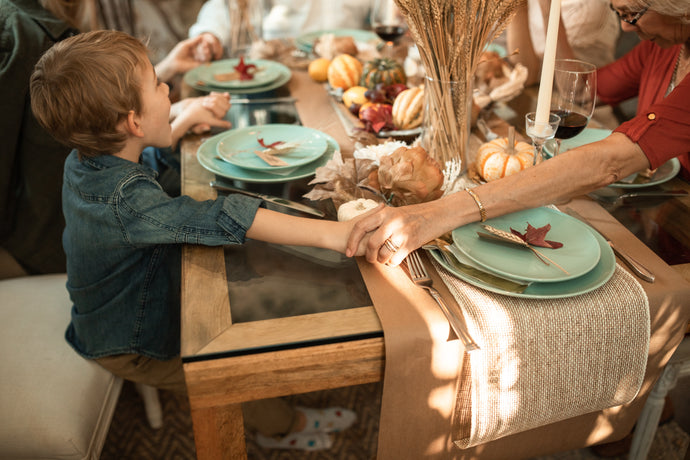 Teaching our kids to be thankful