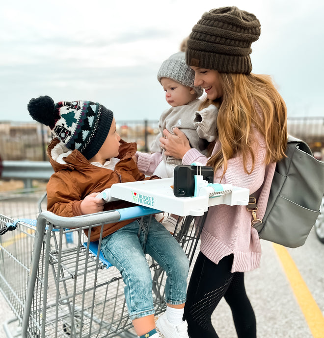 Shopping with multiple young children and toddlers | Safety tips